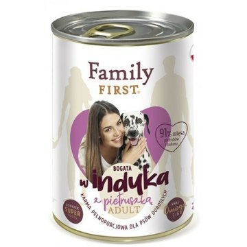 Mokré jedlo Family First FF-19034 Páv 400 g