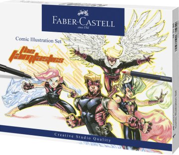 Faber Castell FC-167195 Kresliace pero Faber-Castell Pitt Artist Pero komiksových ilustrácií