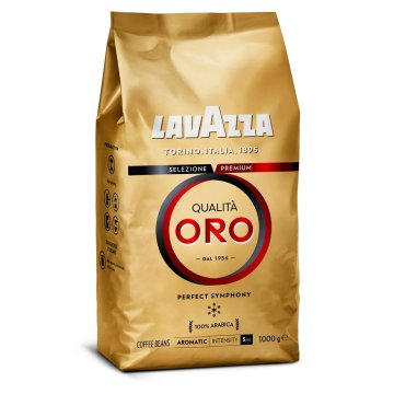 Celá zrnková káva Lavazza Qualita Oro 1 kg