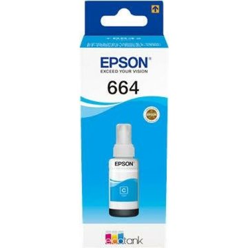 Originálne atramentové náplne Epson T6642 Azúrová