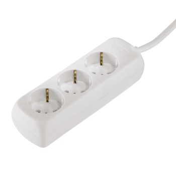 Hama Power Strip 3 Way White