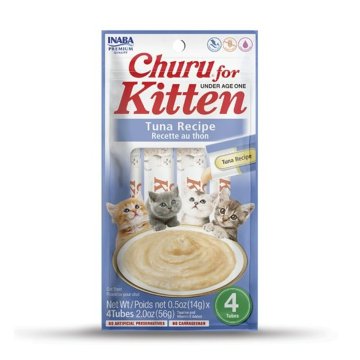 Snack for Cats Inaba Churu for Kitten Tuniak 4 x 14 g