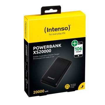 Powerbank INTENSO XS20000 Čierna 20000 mAh