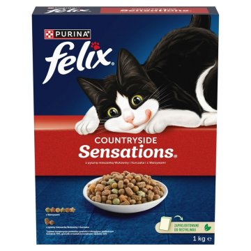 Krmivo pre mačky Purina Felix Countryside Sensations Hovädzie mäso 1 kg