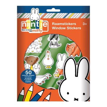 Nálepky na okná Miffy