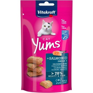 Snack for Cats Vitakraft Cat Yums Salmon Ryby 40 g