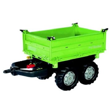 Rolly Toys 121502 RollyMega Trailer Deutz Green