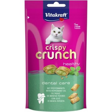 Snack for Cats Vitakraft CRISPY CRUNCH Mätová Mäso Vtáky 60 g