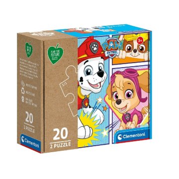 Clementoni Puzzle Paw Patrol 2x20 dielikov