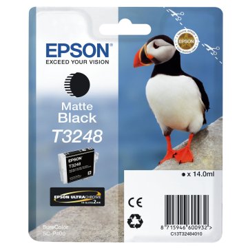 Originálne atramentové náplne Epson C13T32484010 Čierna Matná čierna