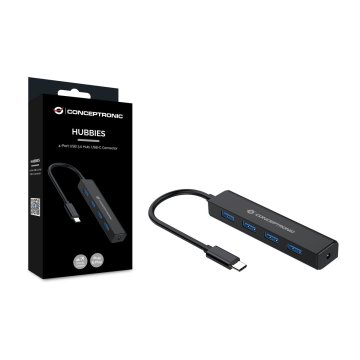 USB rozbočovač Conceptronic CTC4USB3 Čierna