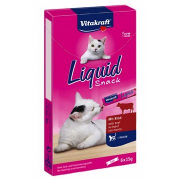 Snack for Cats Vitakraft Liquid-Snack Teľacie mäso