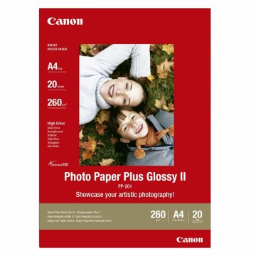 Lesklý Fotografický Papier Canon Plus Glossy II A4