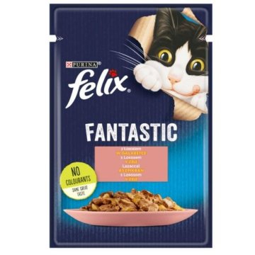 Krmivo pre mačky Purina Fantastic Lososová 85 g