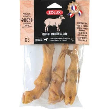 Hračka na žuvanie psa Zolux Sheep leg 150 g