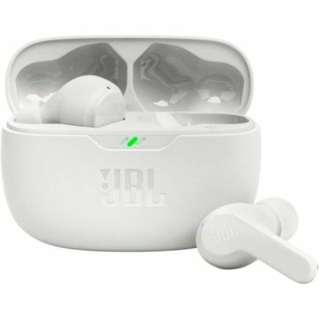 Slúchadlá s Bluetooth JBL WAVE BEAM WHITE Biela