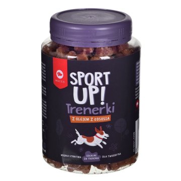 Maškrty pre psov Maced Sport Up! Lososová Mäso 300 g