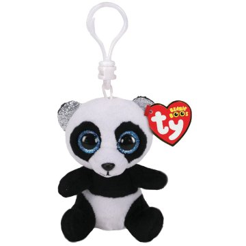 TY Beanie Boos Clip Panda Cuddle Bamboo 7 cm