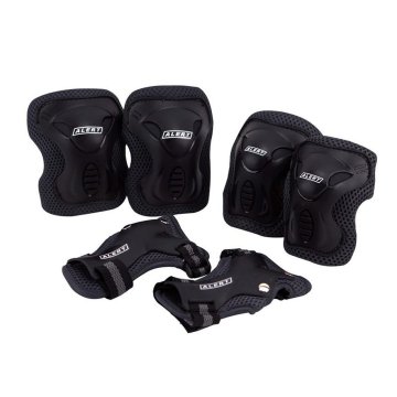 Alert Sport Protection Set Veľkosť S 3-dielna čierna