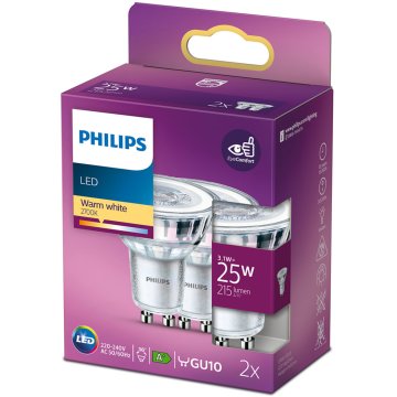 Philips LED Cl Ww 36d Nd 25w Gu10