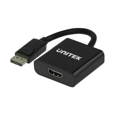 Adaptér DisplayPort na HDMI Unitek Y-5118DA Čierna