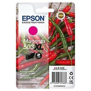 Originálne atramentové náplne Epson 503XL Čierna Azúrová Purpurová