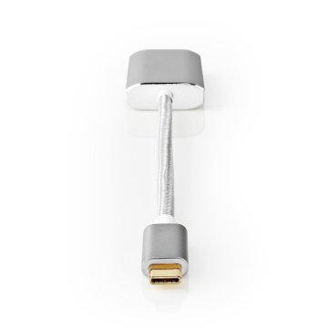 Nedis CCTB64680AL02 USB adaptér USB 3.2 Gen 1 USB Type-C™ samec HDMI™ konektor 0,20 M okrúhly pozlát