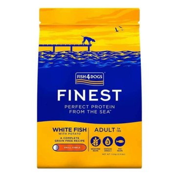 Krmivo FISH4DOGS Finest Ocean White Fish 1,5 Kg