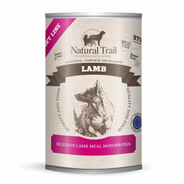 Mokré jedlo NATURAL TRAIL Lamb Soft Line 400 g