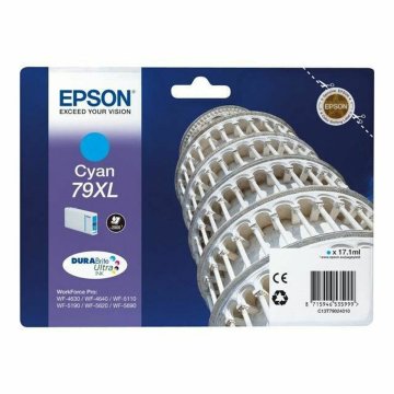 Originálne atramentové náplne Epson C13T79024010 Azúrová