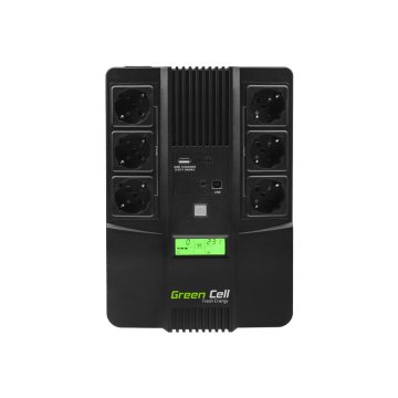 Interaktívny Systém Neprerušovaného Napájania UPS Green Cell AiO 800VA LCD 480 W