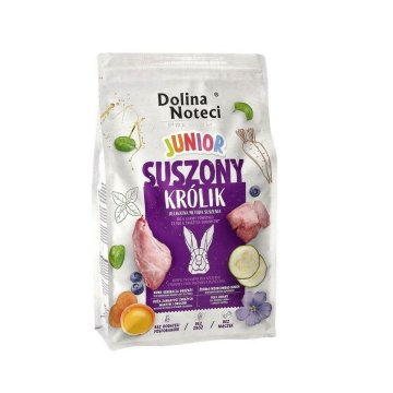 Krmivo Dolina Noteci Premium Šteňa/junior Králik 4 Kg