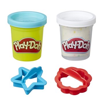 Nádoba na sušienky Play-Doh Kitchen Creations s 2 farbami hliny Rôzne farby