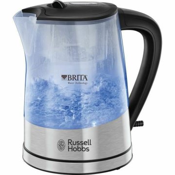 Kanvica Russell Hobbs 22850-70 2200 W 1 L Čierna Sivá Nerezová oceľ