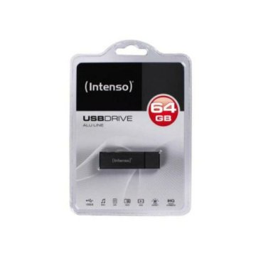 Flash Disk USB a Micro USB INTENSO ALU LINE 64 GB Antracit USB flash disk