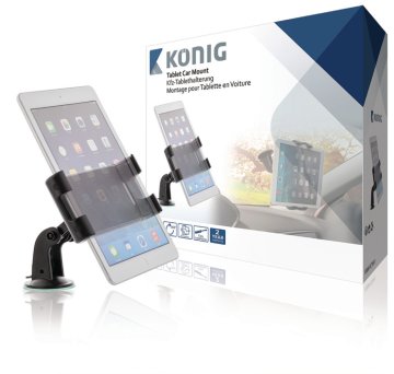 König KNM-FCTM11 držiak na tablet do auta otočný a sklopný o 360 ° 0,7 kg