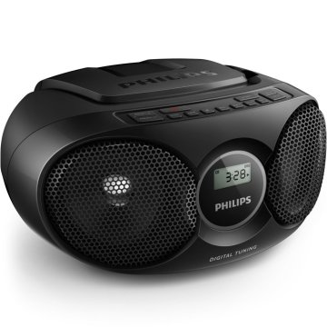 Rádio/CD prehrávač Philips AZ215B/12 čierny