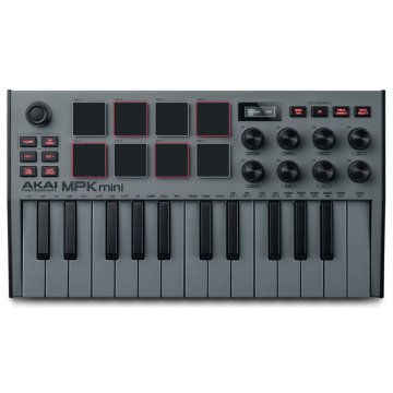 Ovládač Akai MPK Mini MK3 Grey MIDI