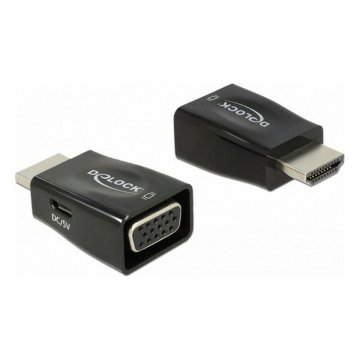 Adaptér HDMI na VGA DELOCK 65902 1920 px Čierna