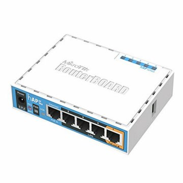 Router Mikrotik RB952UI-5AC2ND Dual Chain 2.4 GHz 5 GHz Biela 500 Mbit/s