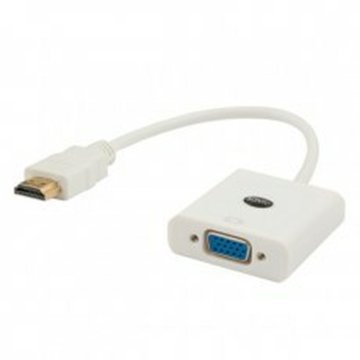 Adaptér HDMI na VGA Savio CL-27B Biela