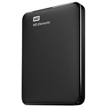 Externý Pevný Disk Western Digital WDBUZG0010BBK-WESN Čierna 1 TB 2.5