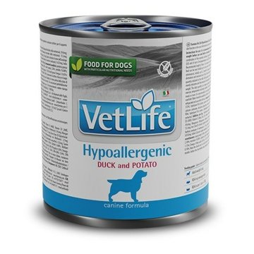 Mokré jedlo Farmina Vet Life Hypoallergenic Kačica Prasa Sladký zemiak (batat) 300 g