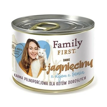 Krmivo pre mačky Family First Adult Lamb dish Baránok 200 g