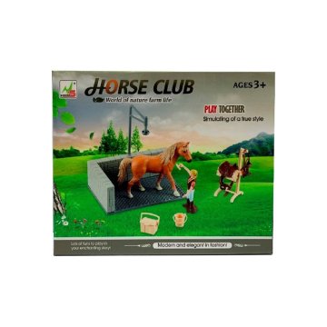 Hracia súprava Horse Club Box na umývanie koní