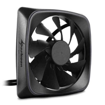 Ventilátor počítačovej skrine Sharkoon 4044951028924 RGB Ø 12 cm