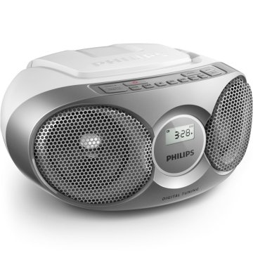 Rádio/CD prehrávač Philips AZ215S/12 strieborný