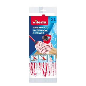 Náhradná náplň Vileda Microfibre & Power Mop Vlákna (1 kusov)