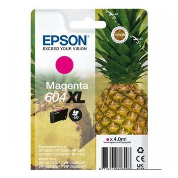 Originálne atramentové náplne Epson 604XL Purpurová