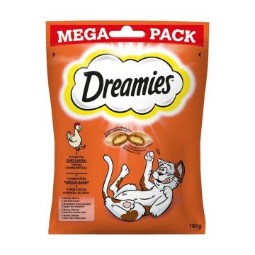 Snack for Cats Dreamies 180 g Cukríky (sladkosti) Kurča 180 ml